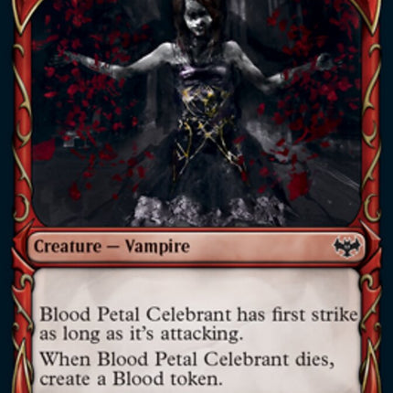 Blood Petal Celebrant (Showcase Fang Frame) [Innistrad: Crimson Vow]