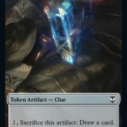 Tentacle // Clue Double-Sided Token [Streets of New Capenna Commander Tokens]