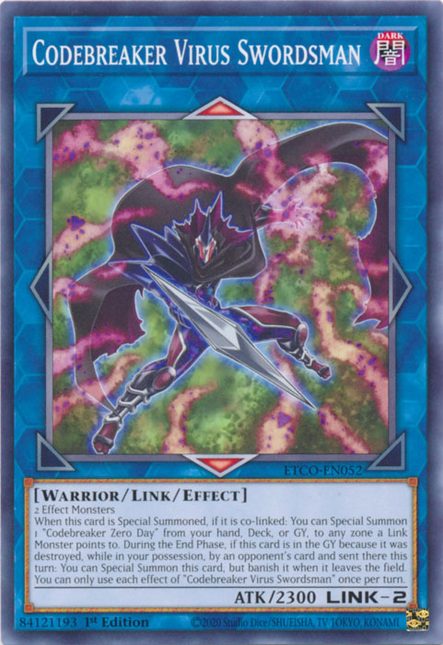 Codebreaker Virus Swordsman [ETCO-EN052] Common