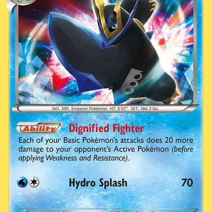 Empoleon (38/162) (Battle Arena Deck Exclusive) (Theme Deck Exclusive) [XY: BREAKthrough]