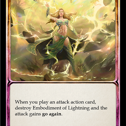 Embodiment of Earth // Embodiment of Lightning [ELE109] (Tales of Aria)  1st Edition Normal