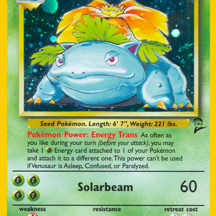 Venusaur (18/130) [Base Set 2]