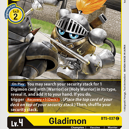 Gladimon [BT5-037] [Battle of Omni]