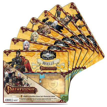 Ultra PRO: Playmat - Pathfinder (7 Skull & Shackles Base Set Character Mats)