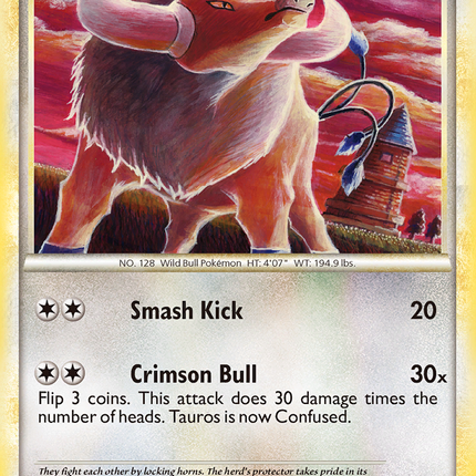 Tauros (41/95) [HeartGold & SoulSilver: Unleashed]