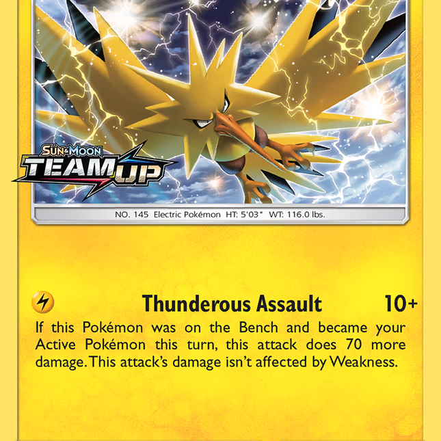 Zapdos (SM159) [Sun & Moon: Black Star Promos]