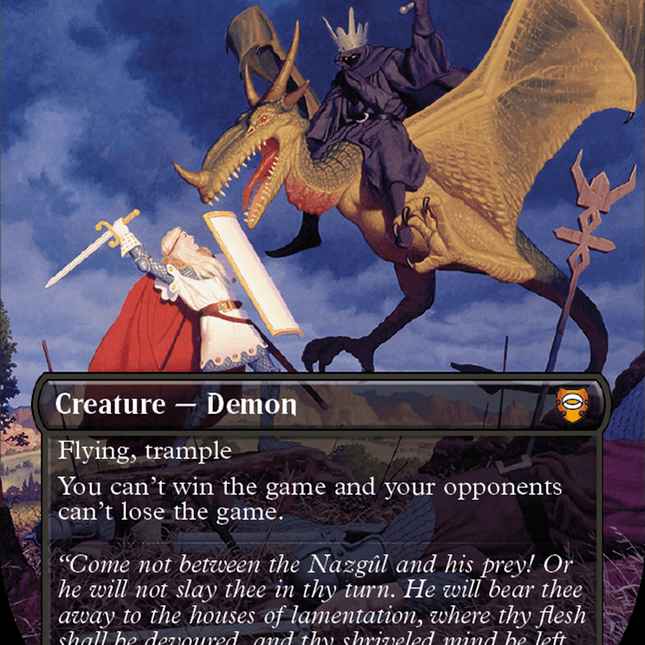 Abyssal Persecutor (Borderless) [The Lord of the Rings: Tales of Middle-Earth Commander]