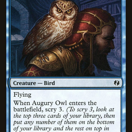 Augury Owl [Duel Decks: Venser vs. Koth]