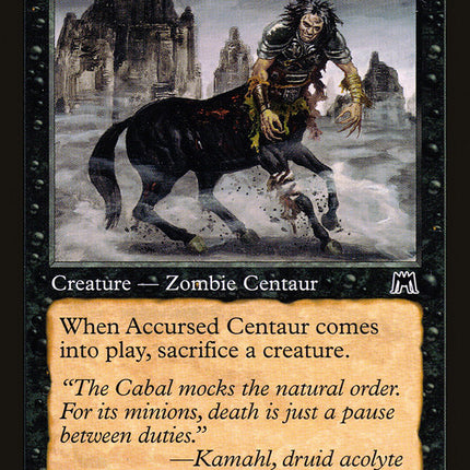 Accursed Centaur [Onslaught]