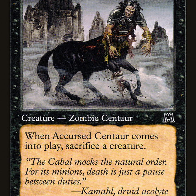 Accursed Centaur [Onslaught]
