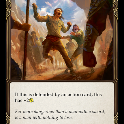 Feisty Locals (Yellow) [OUT208] (Outsiders)  Rainbow Foil