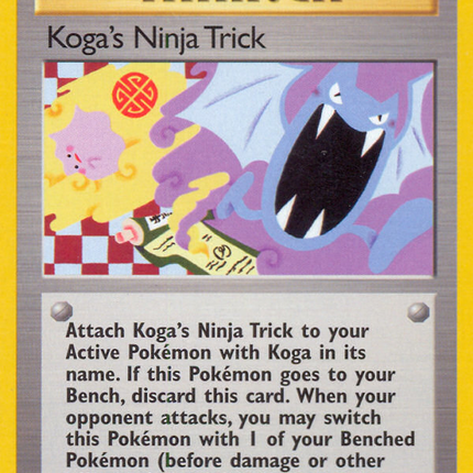 Koga's Ninja Trick (115/132) [Gym Challenge 1st Edition]
