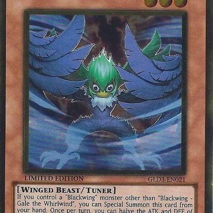 Blackwing - Gale the Whirlwind [GLD3-EN021] Gold Rare