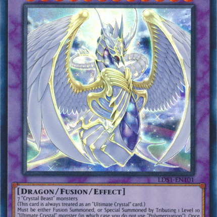 Rainbow Overdragon (Blue) [LDS1-EN101] Ultra Rare