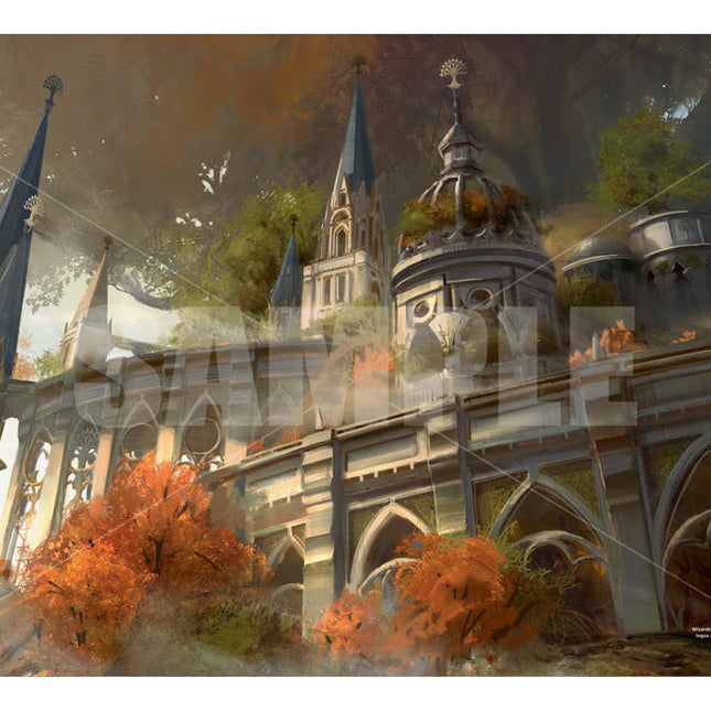 Ultra PRO: Playmat - Guilds of Ravnica (Temple Garden)