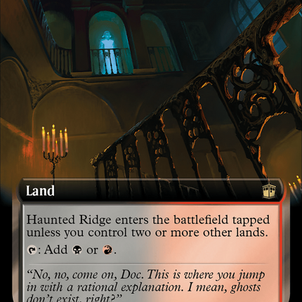 Haunted Ridge (Extended Art) (Surge Foil) [Doctor Who]