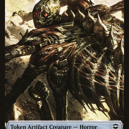 Copy (013) // Horror Double-Sided Token [Commander Legends Tokens]