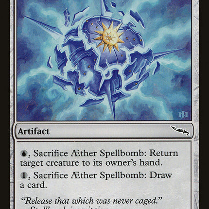 Aether Spellbomb [Mirrodin]
