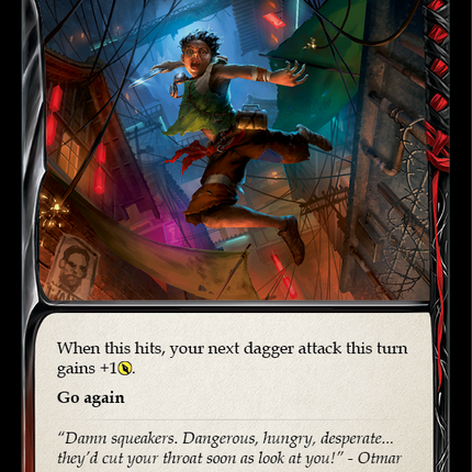 Plunge (Red) [OUT151] (Outsiders)  Rainbow Foil