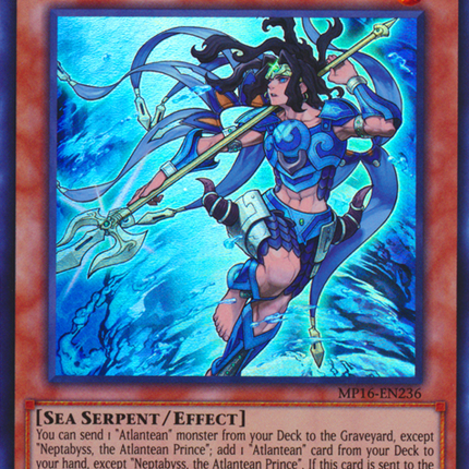 Neptabyss, the Atlantean Prince [MP16-EN236] Ultra Rare