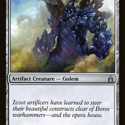 Glass Golem [Ravnica: City of Guilds]