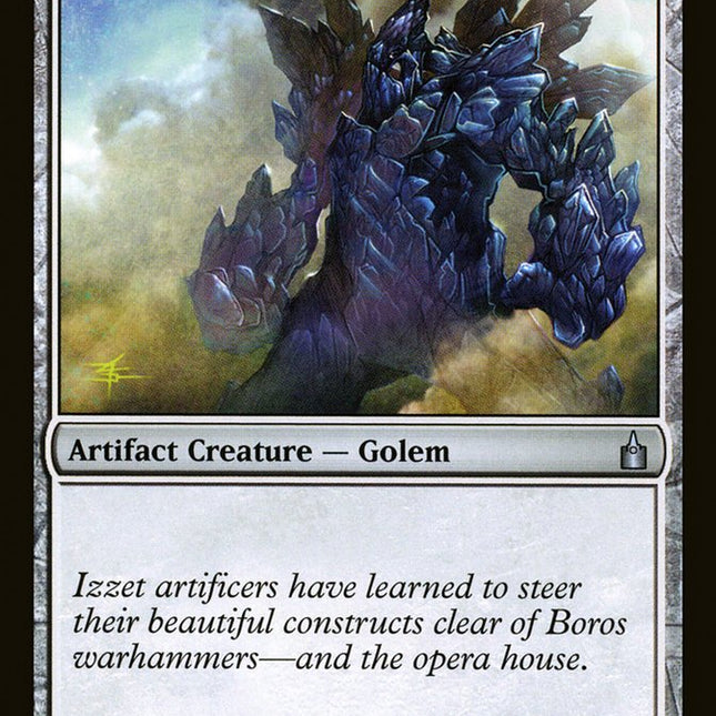 Glass Golem [Ravnica: City of Guilds]