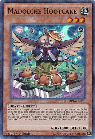 yu gi oh madolche deck Madolche Hootcake [MP14-EN018] Super Rare – TokenMTG