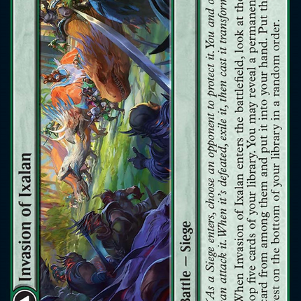 Invasion of Ixalan // Belligerent Regisaur [March of the Machine]