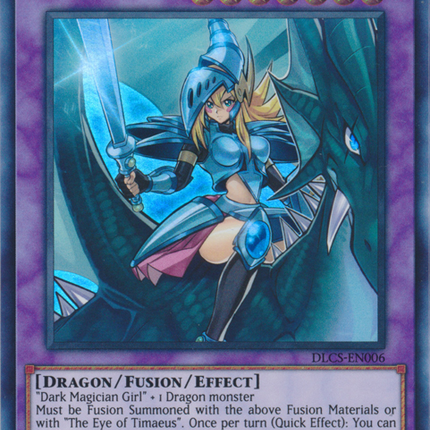 Dark Magician Girl the Dragon Knight (Purple) [DLCS-EN006] Ultra Rare