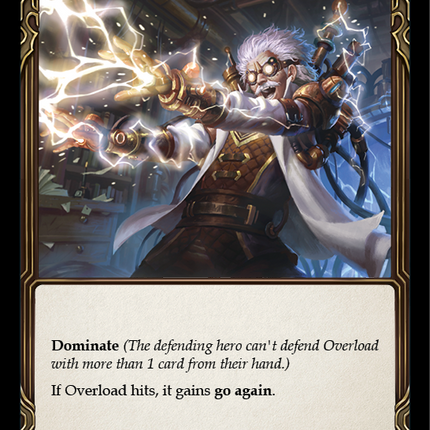 Overload (Yellow) [MON276-RF] (Monarch)  1st Edition Rainbow Foil