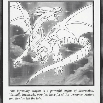 Blue-Eyes White Dragon (Oversized) Common