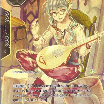Shifting Minstrel (Full Art) (TSW-107) [The Time Spinning Witch]