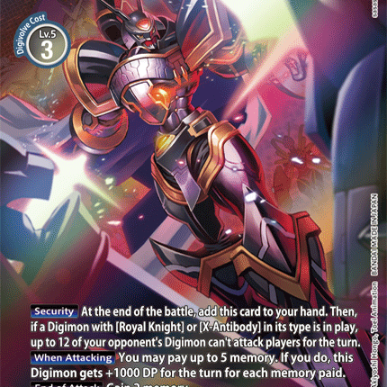 Alphamon [BT6-111] (Alternate Art) [Double Diamond]