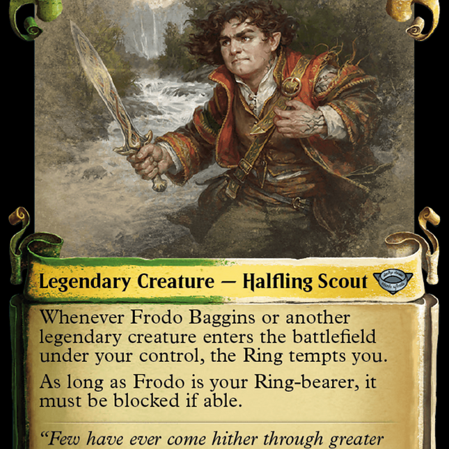 Frodo Baggins [The Lord of the Rings: Tales of Middle-Earth Showcase Scrolls]