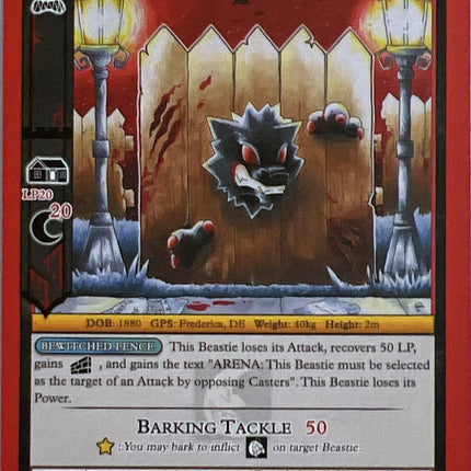 Fence Rail Dog [Seance: First Edition Release Event Deck]