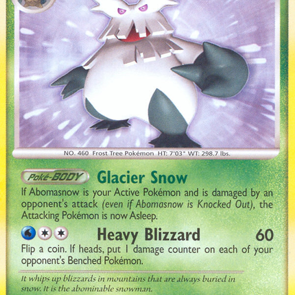 Abomasnow (19/123) [Diamond & Pearl: Mysterious Treasures]