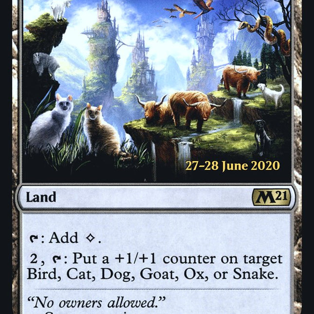 Animal Sanctuary [Core Set 2021 Prerelease Promos]