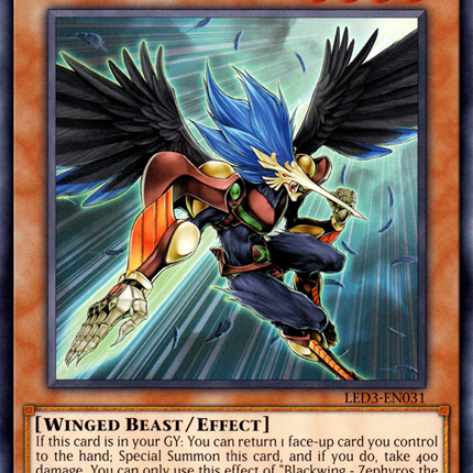 Blackwing - Zephyros the Elite [LED3-EN031] Common
