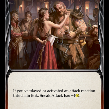 Sneak Attack (Blue) [OUT020] (Outsiders)