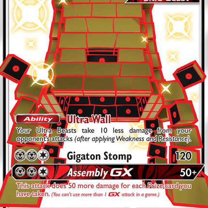 Stakataka GX (SV74/SV94) [Sun & Moon: Hidden Fates - Shiny Vault]