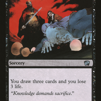 Ambition's Cost (Oversized) [Eighth Edition Box Topper]