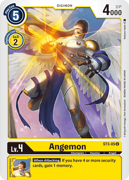 Angemon [ST3-05] [Starter Deck: Heaven's Yellow] – TokenMTG