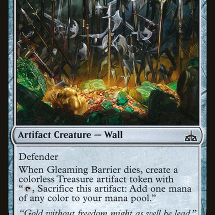 Gleaming Barrier [Rivals of Ixalan]