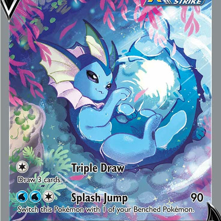Vaporeon V (SWSH181) [Sword & Shield: Black Star Promos]