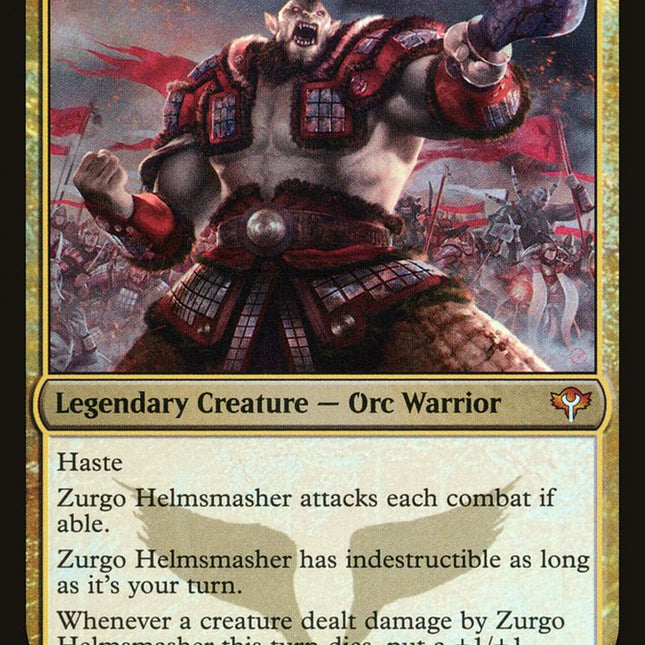 Zurgo Helmsmasher [Duel Decks: Speed vs. Cunning]
