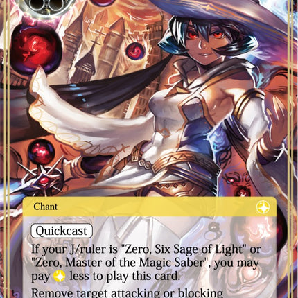 Zero's Magic Light (CFC-017) [Curse of the Frozen Casket]