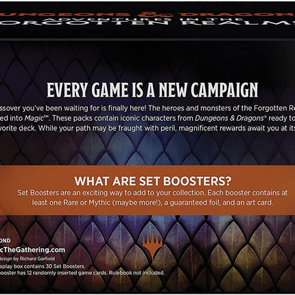 Dungeons & Dragons: Adventures in the Forgotten Realms - Set Booster Box