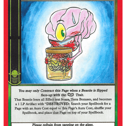 Brain In A Jar [Cryptid Nation: Nightfall First Edition]