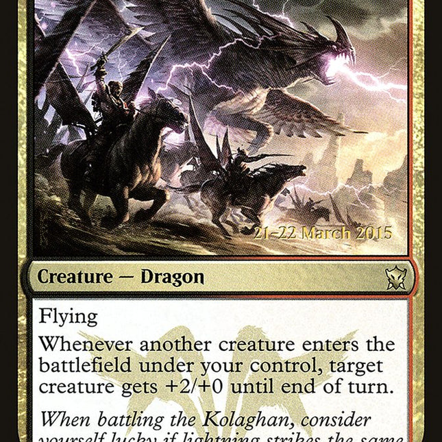 Boltwing Marauder [Dragons of Tarkir Prerelease Promos]