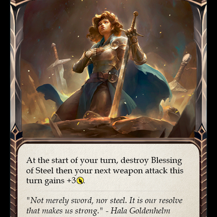 Blessing of Steel (Red) [DYN073] (Dynasty)